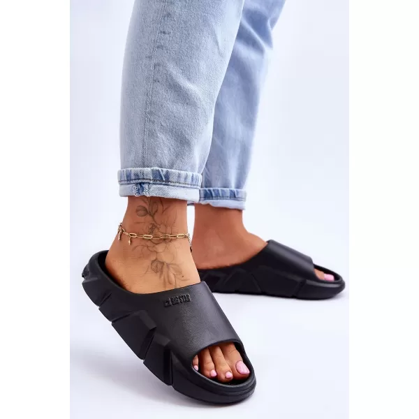  Női papucs BIG STAR LL274594 BLACK Big Star Shoes 