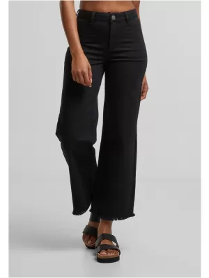 Női farmer URBAN CLASSICS TB7546 FEKETE