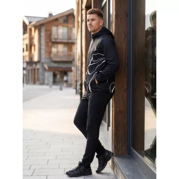  Férfi prémium softshell kabát ALTISPORT VOJ/ALM073JACK01 FEKETE 
