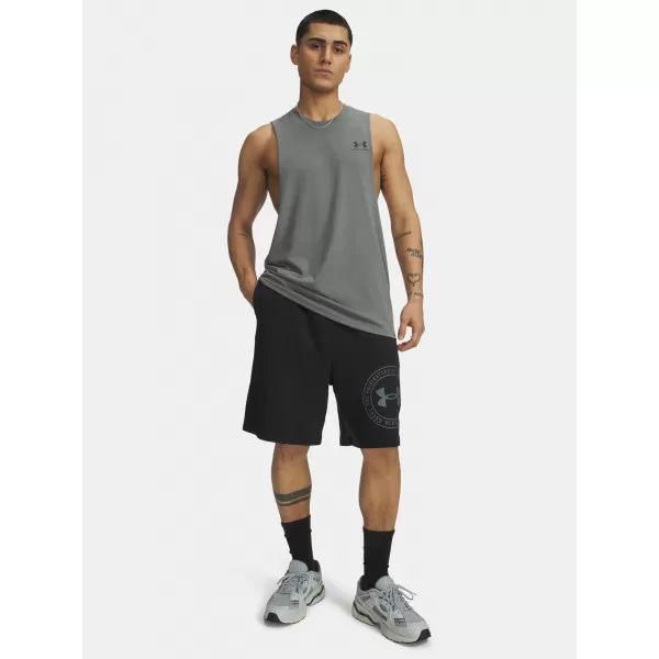  Férfi rövidnadrág UNDER ARMOUR RIVAL LW GRAPHIC SHORTS 6014689-001 FEKETE 