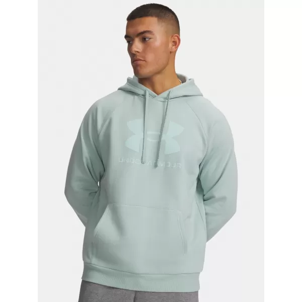  Férfi pulóver UNDER ARMOUR RIVAL FLEECE LOGO HD 1379758-477 KÉK 