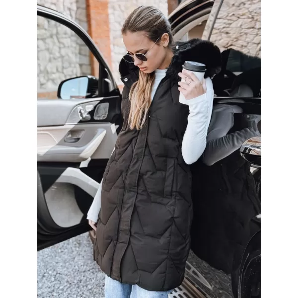  Női mellény DSTREET TY5262 FEKETE 