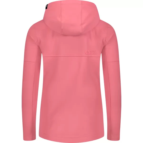  Női softshell kabát NORDBLANC SHOAL NBSSL8341 RÓZSASZÍN 
