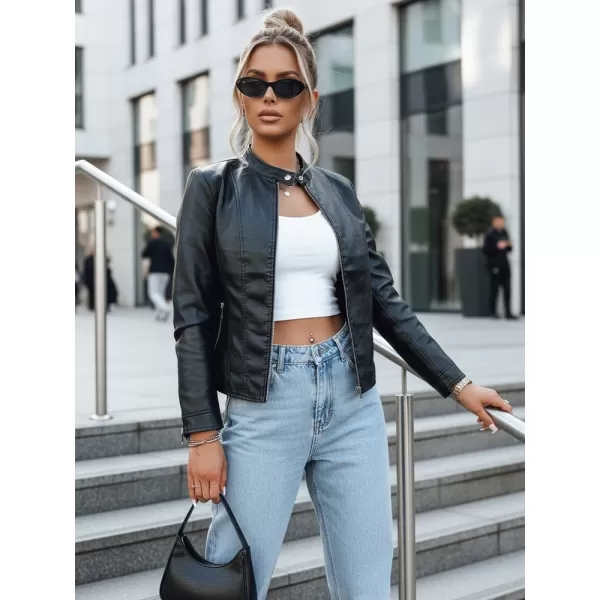  Női kabát DSTREET TY3896 FEKETE 