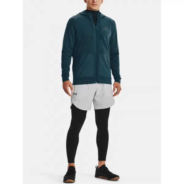  Férfi pulóver UNDER ARMOUR RUSH ALL PURPOSE FZ HD KÉK 
