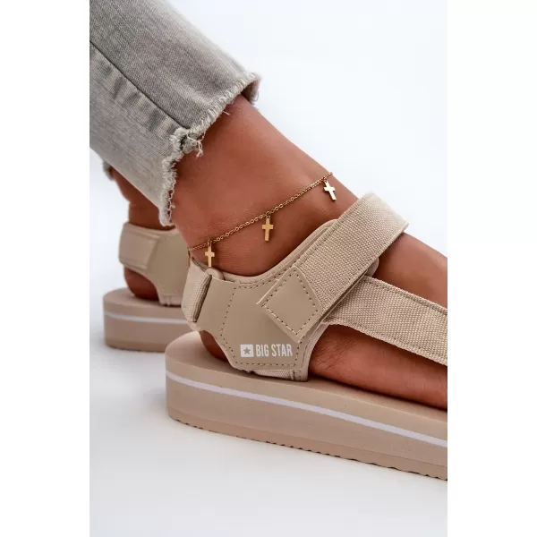  Női cipő BIG STAR NN274A535 BÉZS Big Star Shoes 