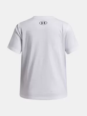 Lányos póló UNDER ARMOUR UA G STAR LOGO LOCKERTAG SS 6009718-100 FEHÉR
