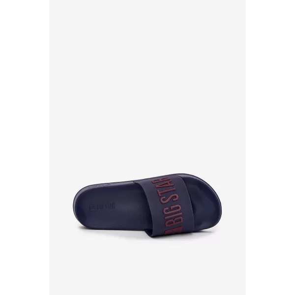  Férfi papucs BIG STAR SS174361 BLUE Big Star Shoes 