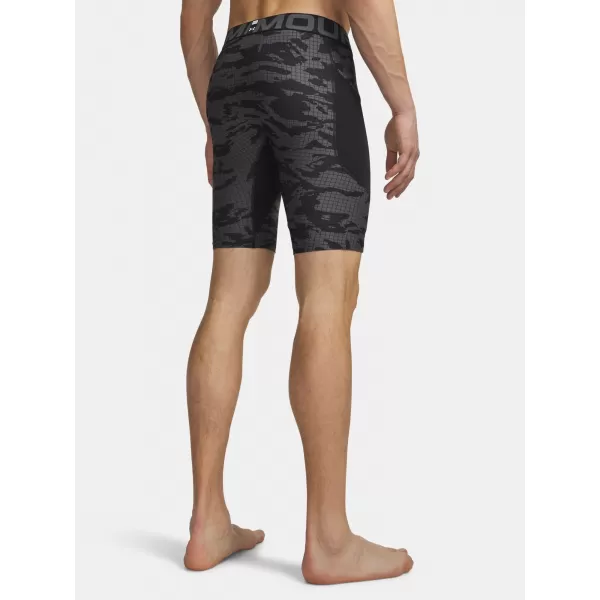  Férfi rövidnadrág UNDER ARMOUR HG PRINTED LNG SHORT 6009658-001 FEKETE 