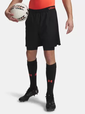 Férfi rövidnadrág UNDER ARMOUR VANISH WOVEN 2IN1 STS 1373764-008 FEKETE