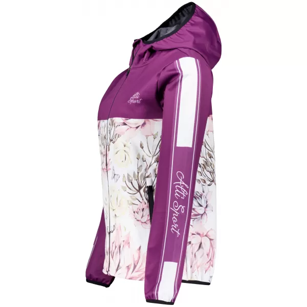  Női prémium softshell kabát ALTISPORT VOJ/ALW008JACK01 BURGUNDIA 