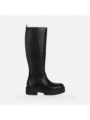 Női csizma GEOX SPHERICA EC7 G004247 FEKETE