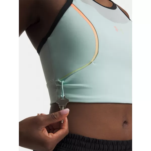  Női felső UNDER ARMOUR UA VELOCITI ELITE CROP TANK 6009499-703 ZÖLD 