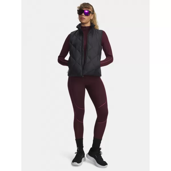  Női leggings UNDER ARMOUR UA COLDGEAR TEXTURED LEGGING 6003997-600 PIROS 