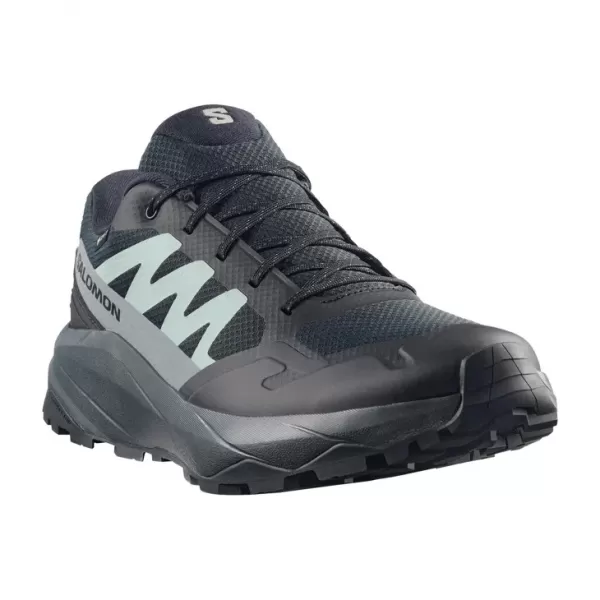  Férfi cipők SALOMON OUTSCAPE GTX L49137300 FEKETE/ASZFALT/KOVÁCSOLTVAS 