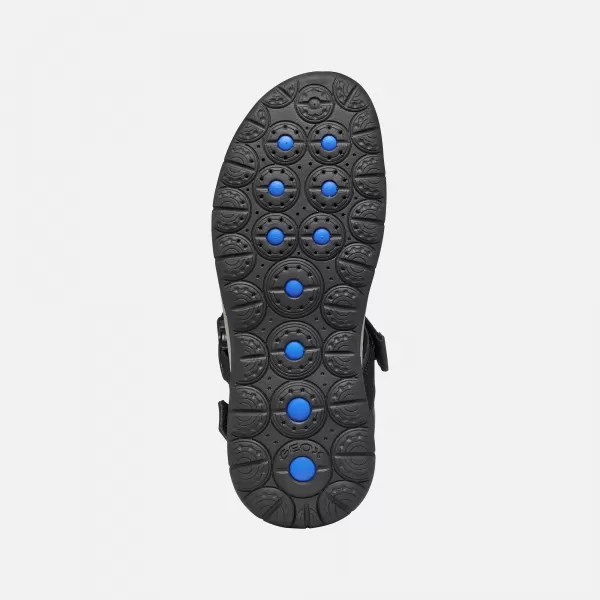 Férfi szandál GEOX SPHERICA EC5 G014391 FEKETE 
