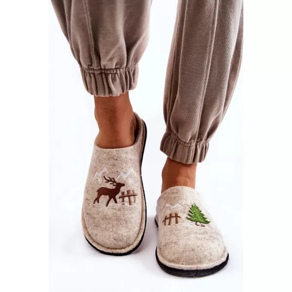  Női papucs BIG STAR KK276016 BÉZS Big Star Shoes 