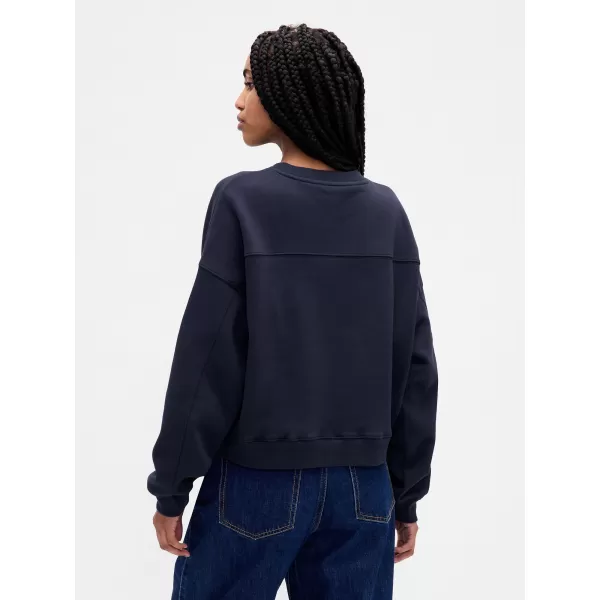  Női pulóver GAP LOGO SWEATSHIRT 799272-01 HADITENGERÉSZET EGYENRUHA 