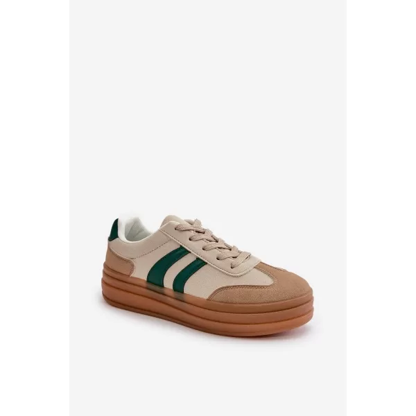  Női tornacipő EVENTO NESONICE BÉZS/ZÖLD 