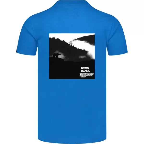  Férfi póló NORDBLANC NOTHINGNESS NBSMT8150 KÉK 