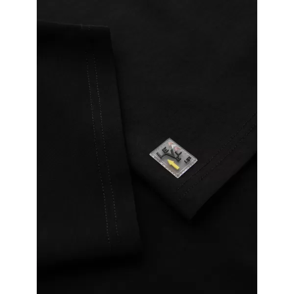  Férfi póló OMBRE OM-TSCT-0240 FEKETE 
