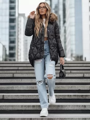 Női kabát DSTREET TY5501 FEKETE