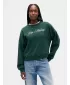 Női pulóver GAP LOGO SWEATSHIRT 799272-00 MÉLYVADÁSZ
