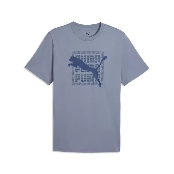  Férfi póló PUMA GRAPHIC TEE 691775_65 SZÜRKE ÉGBOLT 