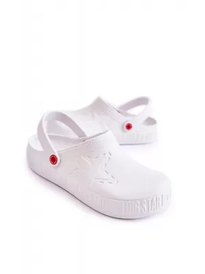 Férfi papucs BIG STAR II175003 WHITE Big Star Shoes