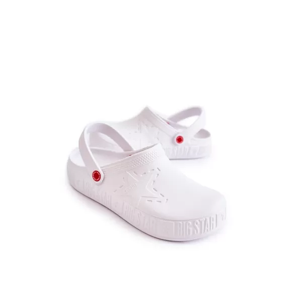  Férfi papucs BIG STAR II175003 WHITE Big Star Shoes 