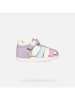 Lányok az első lépések GEOX SANDAL MACCHIA B254WB08502C8888 LILA