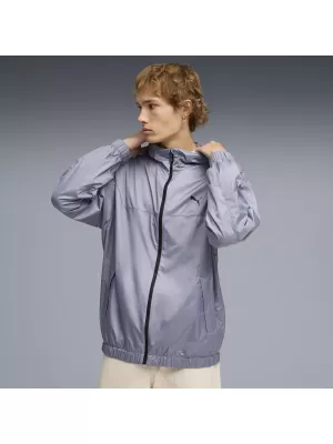 Férfi széldzseki PUMA ESS RELAXED WINDBREAKER 684626_65 SZÜRKE ÉGBOLT