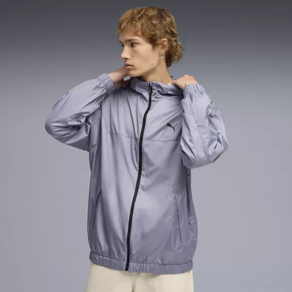  Férfi széldzseki PUMA ESS RELAXED WINDBREAKER 684626_65 SZÜRKE ÉGBOLT 