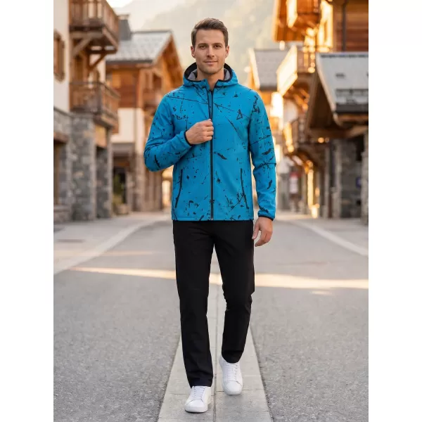  Férfi prémium softshell kabát ALTISPORT VOJ/ALM034JACK01 SMARAGD 