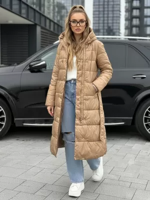 Női kabát DSTREET TY5480 BARNA