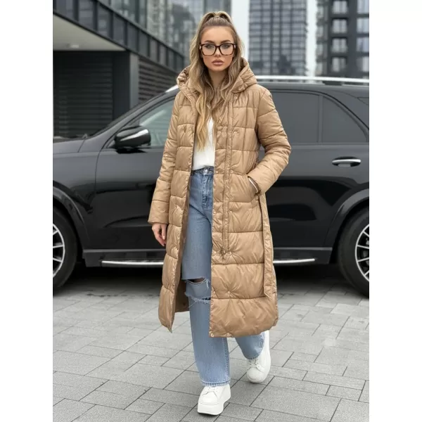  Női kabát DSTREET TY5480 BARNA 