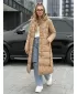 Női kabát DSTREET TY5480 BARNA