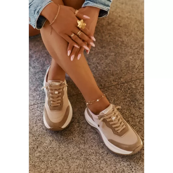  Női tornacipő BIG STAR RR274A345 BEIGE Big Star Shoes 