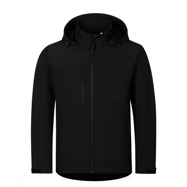  Férfi softshell kabát ALTISPORT NoPrint NP/ALM845 FEKETE 
