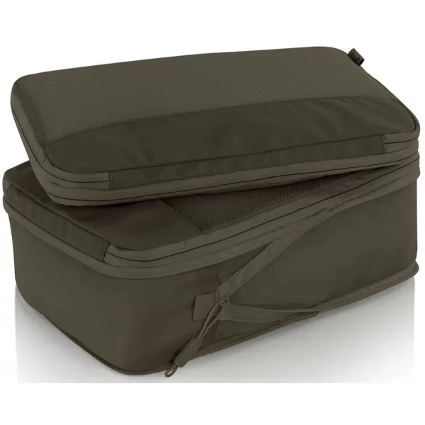  Bőrönd HEYS Ecotex Packing Cube 5 Pc Set ZÖLD MOHA 