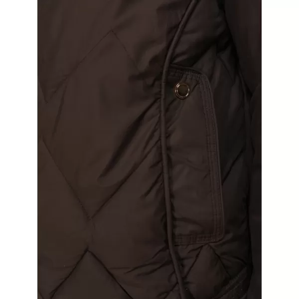  Női kabát DSTREET TY5670 BARNA 