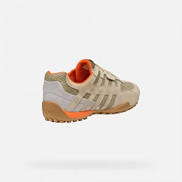  Férfi tornacipő GEOX SNAKE ORIGINAL G002963 BÉZS 
