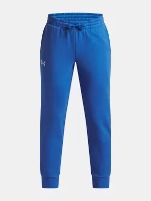 Fiú melegítőnadrág UNDER ARMOUR UA RIVAL FLEECE JOGGERS 1379787-402 KÉK