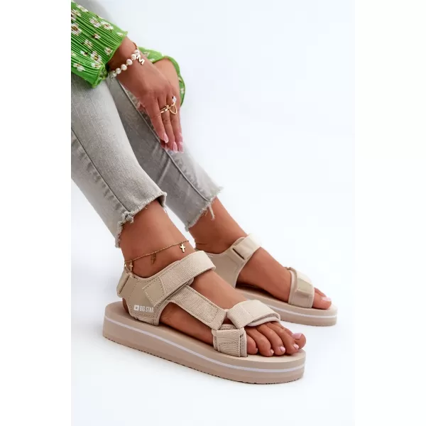  Női cipő BIG STAR NN274A535 BÉZS Big Star Shoes 