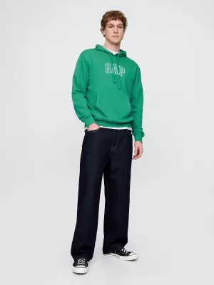 Férfi pulóver GAP LOGO PULLOVER HOODIE 708409-01 ÍR LÓHERE