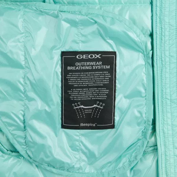  Női mellény GEOX JAYSEN G012396 TÜRKIZ 