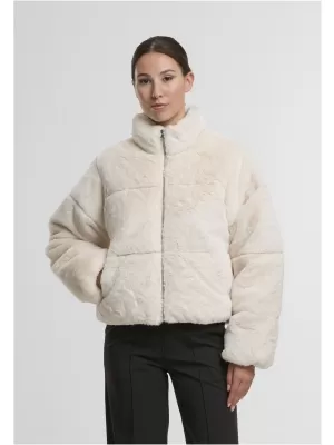 Női kabát URBAN CLASSICS TB7935 FEHÉR HOMOK