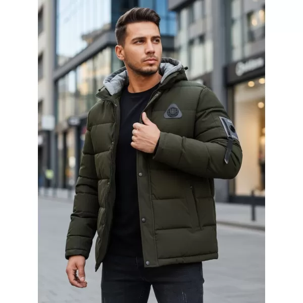  Férfi dzseki DSTREET TX5092 ZÖLD 