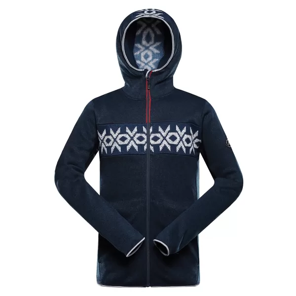  Meleg férfi pulóver ALPINE PRO NORES KÉK 