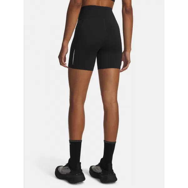  Női rövidnadrág UNDER ARMOUR UA VELOCITI 6IN FITTED SHORT 6009498-001 FEKETE 